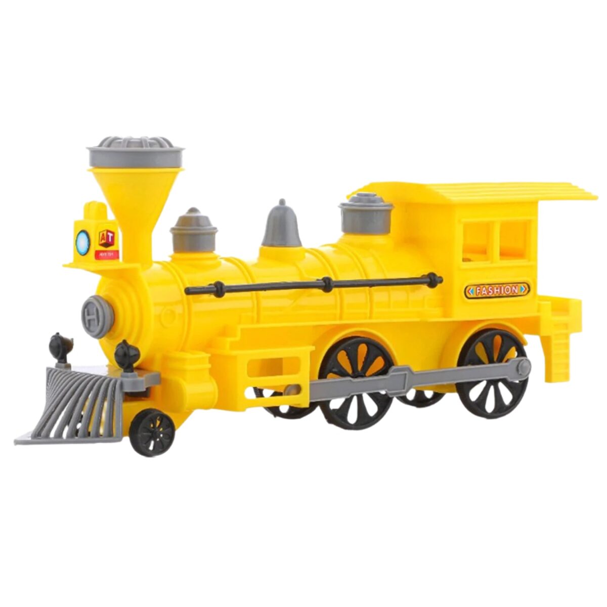 Pull and Go Train with Light Plastic String Pull Back Train (1 Pc / Mix Color) - Image 1
