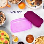 Unbreakable Leak-Proof BPA-Free Lunch Box with 2 Containers & Spoon - Image 4