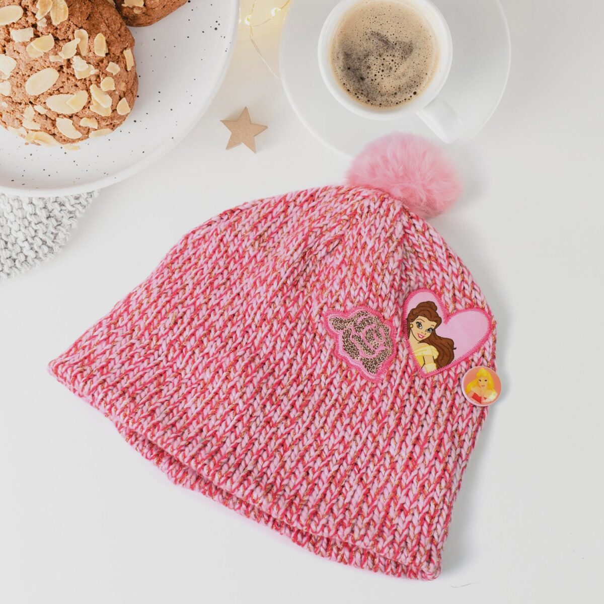 Small Cap for Winter Woolen Knitted Inside Fur Caps (1 Pc / Mix Design & Color) - Image 7