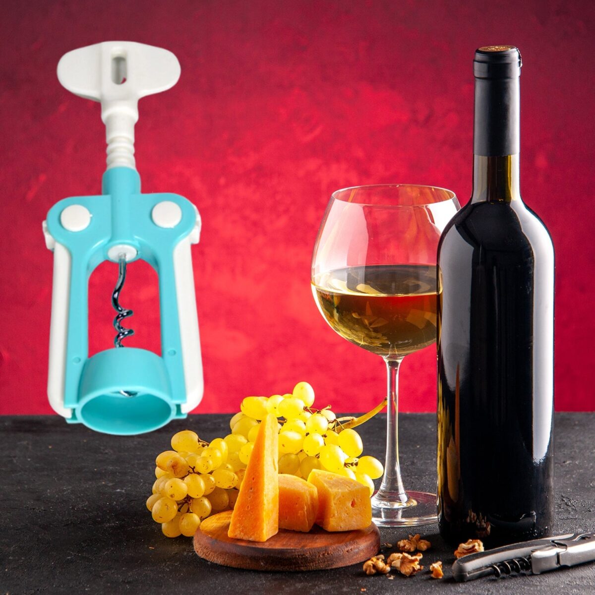 Waiter Wine Corkscrew Bottle Beer Cap Opener for Restaurants Bar Home - Image 3