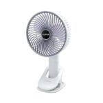 Multifunctional USB Desk Fan â€“ Clip-On Plug & Play Fan, 1 Pc with Brown Box (On / Off Switch Not Provided) - Image 4