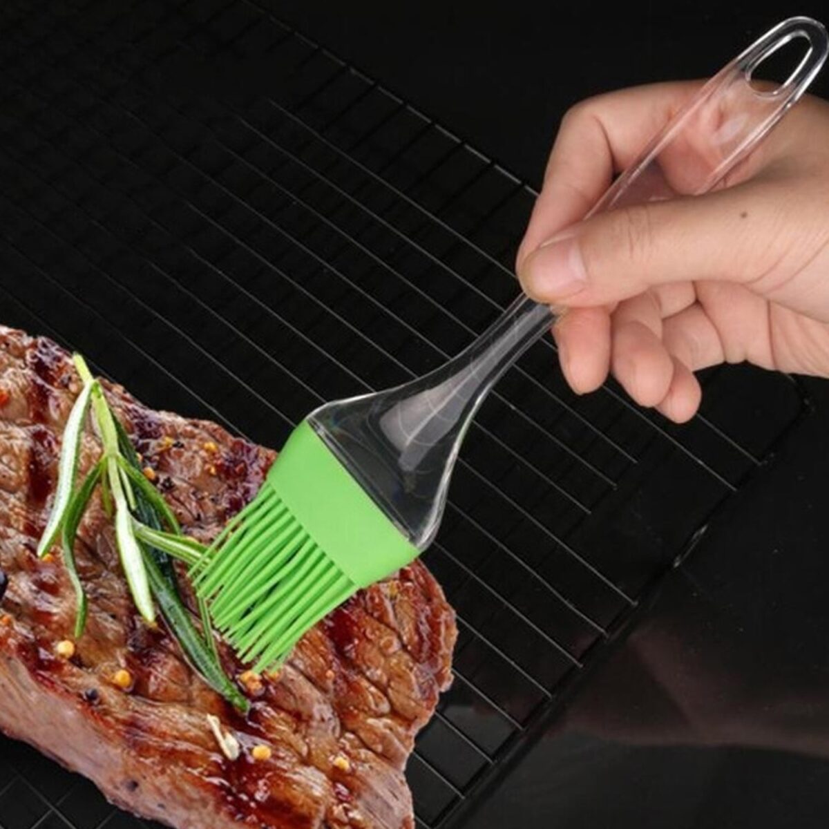 2 in 1 Combo of Big Brush & Spatula Set (2 Pcs Set) - Image 7