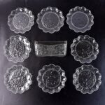 9 in 1 Plastic Bowl With Serving Tray / Plates Set - Image 6