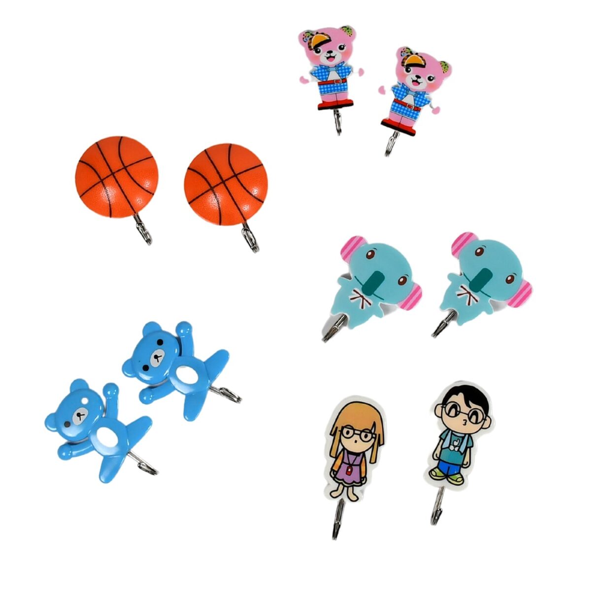 Premium Strong Adhesive Wall Hooks Set of 10 - Image 3