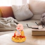 Solar Power Moving Buddha Car Ornament (1 Pc) - Image 7