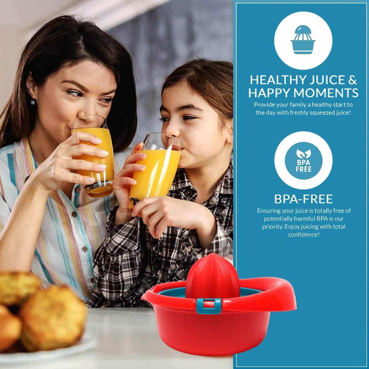 Orange Juicer Machine Hand Press (300 ML) - Image 6