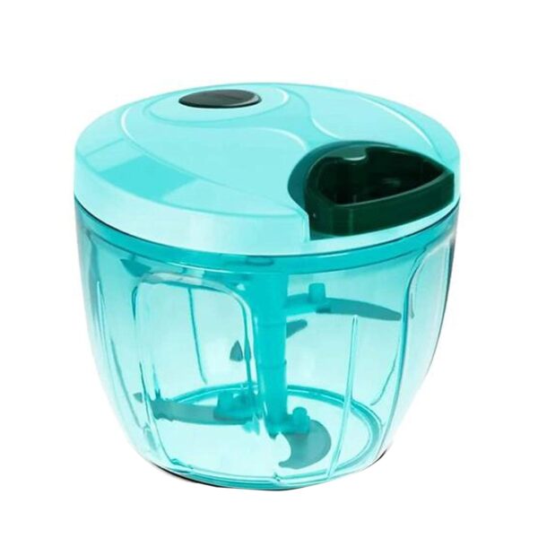 Manual Stainless Steel Vegetable Chopper â€“ Compact, Extra Sharp with 5 Blades
