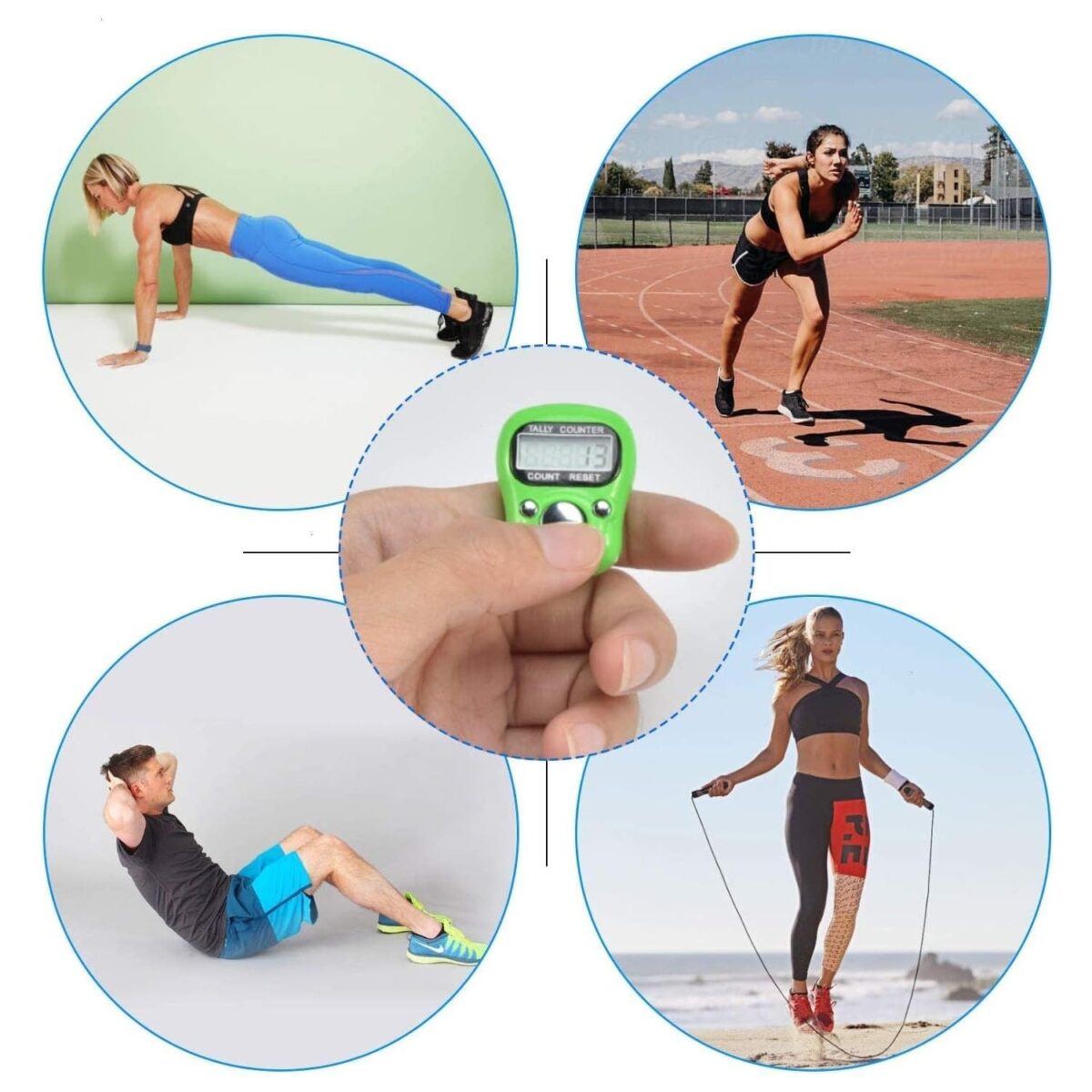 Plastic Portable Rotating Digital Finger Counter (1 Pc) - Image 3