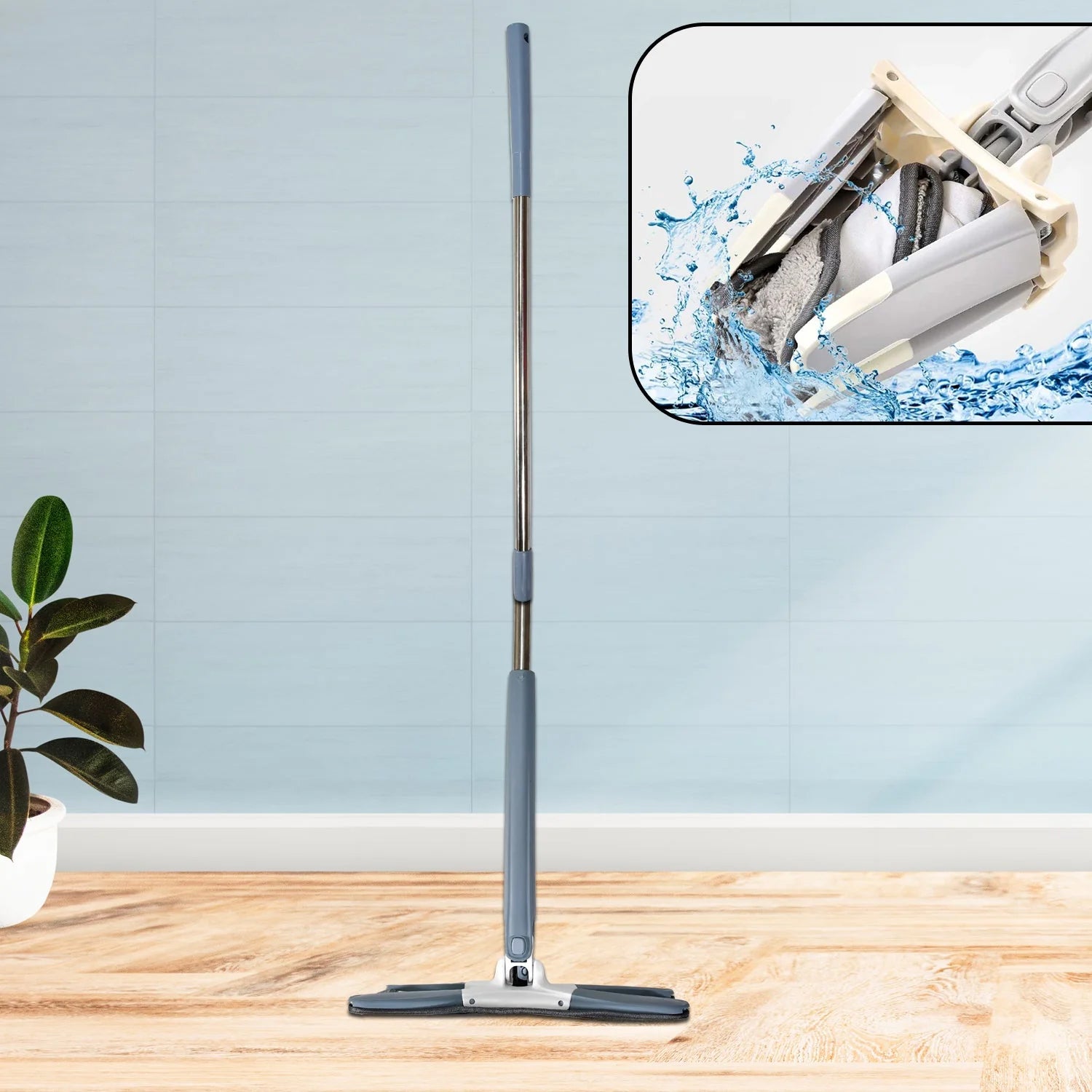 07_b45ab297-1d41-43f3-b0c2-bbe504df6204.jpg Adjustable 360° Flat Hand Mop: Floors, Walls, Ceilings (Easy Squeeze) - Image 1