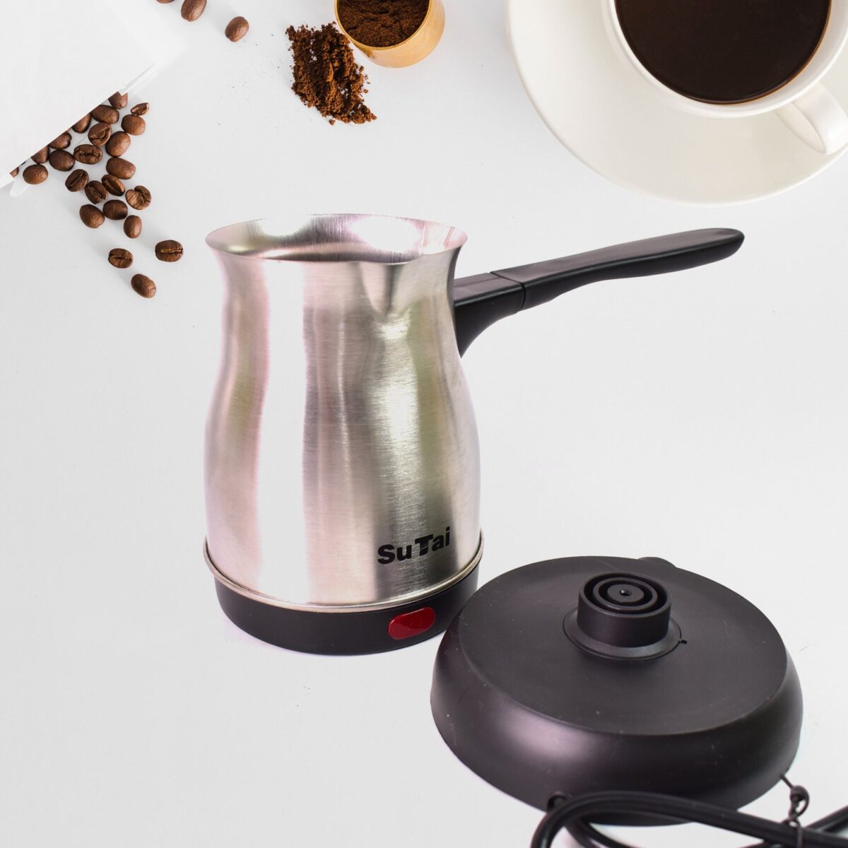 Coffee Pot, Coffee Maker, 800ml Even Heating Tea Maker Kettle (1 Pc) - Image 3