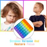Square it Toy Special Needs Silicone Stress Relief Toy For Kids & Adult All Use  Toy - Image 6