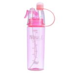 Plastic 2 In 1 Mist Spray Water Bottle (Multicolor / 400 ML / 1 Pc) - Image 5