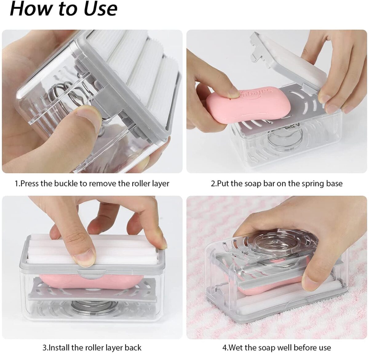 2 in 1 Soap Roller with Case (1 Pc) - Image 5