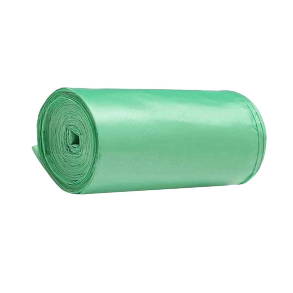 Green Compostable Corn Starch Garbage Bags (17" x 19") - Image 1