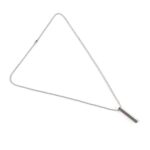 Plain Stick Shape Locket With Chain Stainless Steel Necklace (1 Pc) - Image 5