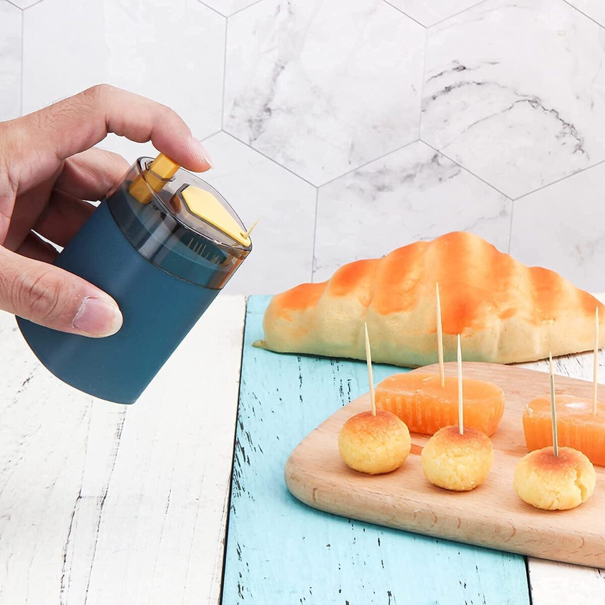 Pop-Up Automatic Toothpick Dispenser Ã¢â‚¬â€œ Safe & Novel Storage Container - Image 9