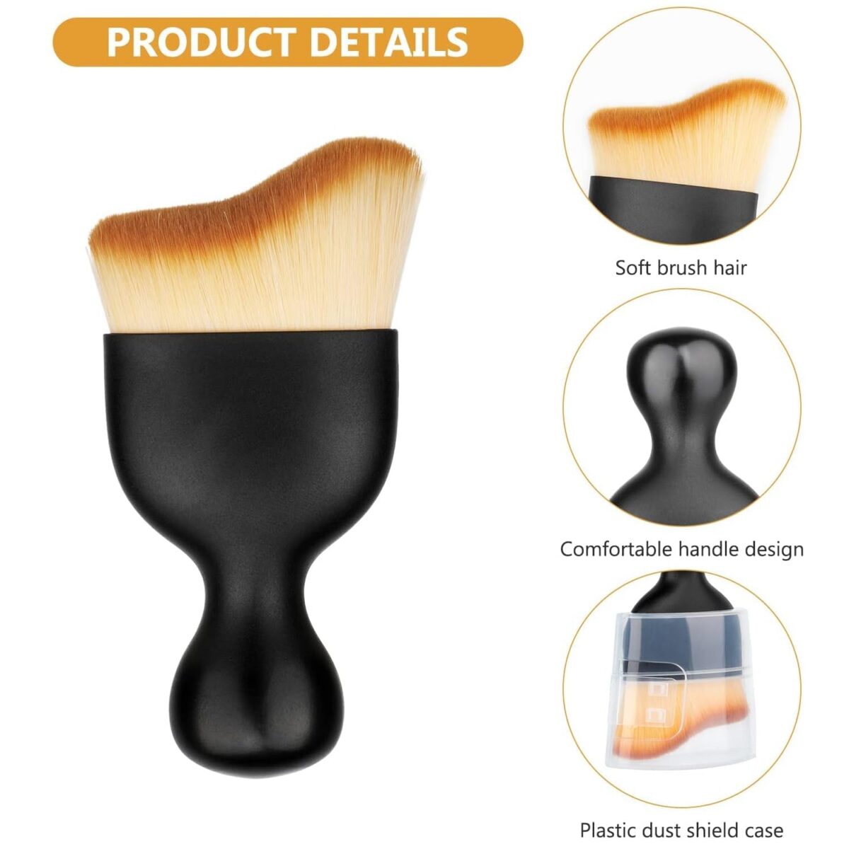 Mini Car Interior Cleaning Soft Brush -Car Cleaning Brushes Duster (1 Pc) - Image 3