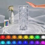 Crystal Touch Night Light for Bedroom Decor (16 Colors, Remote, USB) - Image 6