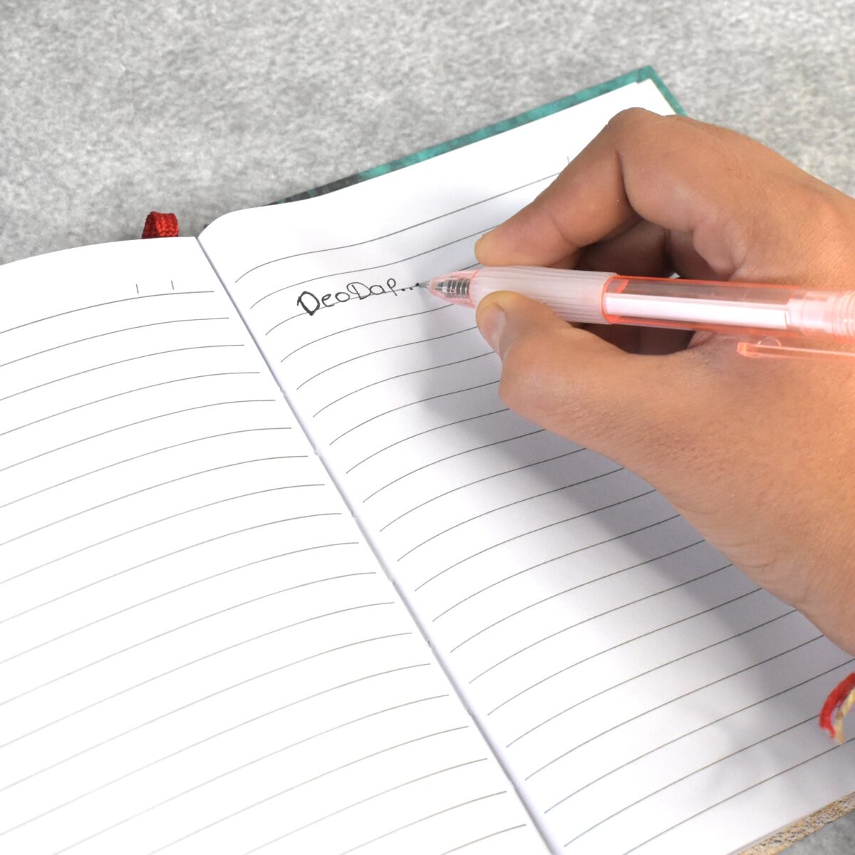 Lightweight Ball Point Pen, Smooth Writing Black Ball Pens (2 Pc Set) - Image 3