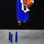 Hi-Arm Gun with 10x Foam Suction Bullets, ABS Plastic, Target Shooting - Image 7