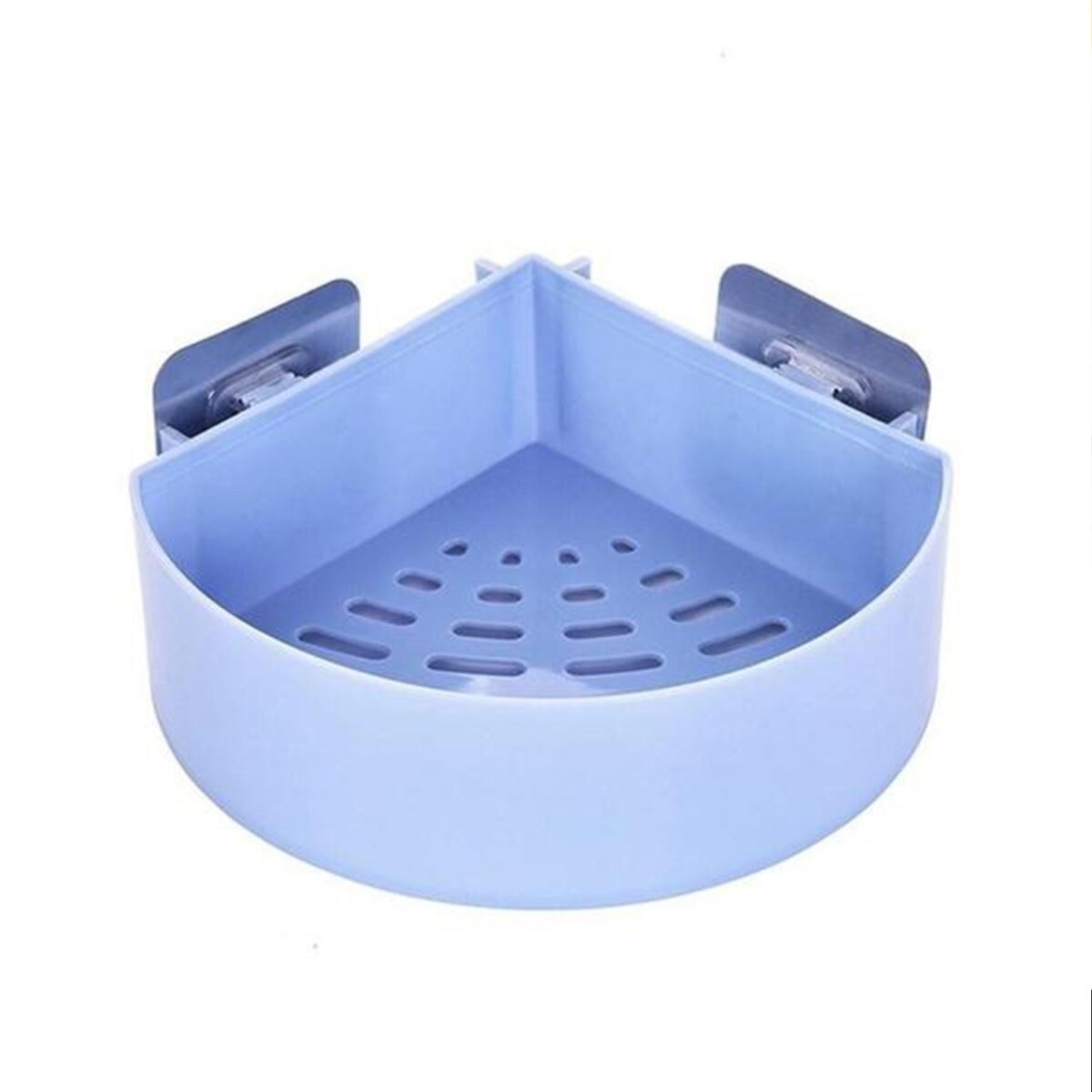 Plastic Multipurpose Kitchen Bathroom Shelf Wall Holder Storage Rack (Loose Pack) - Image 1