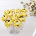 Gold LED Flameless Candles for Decor & Gifting (12 Pc MOQ) - Image 8