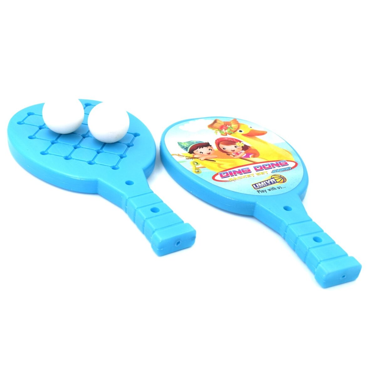 Racket Set with Ball for Kids Plastic Table Tennis Set for Kids - Image 1