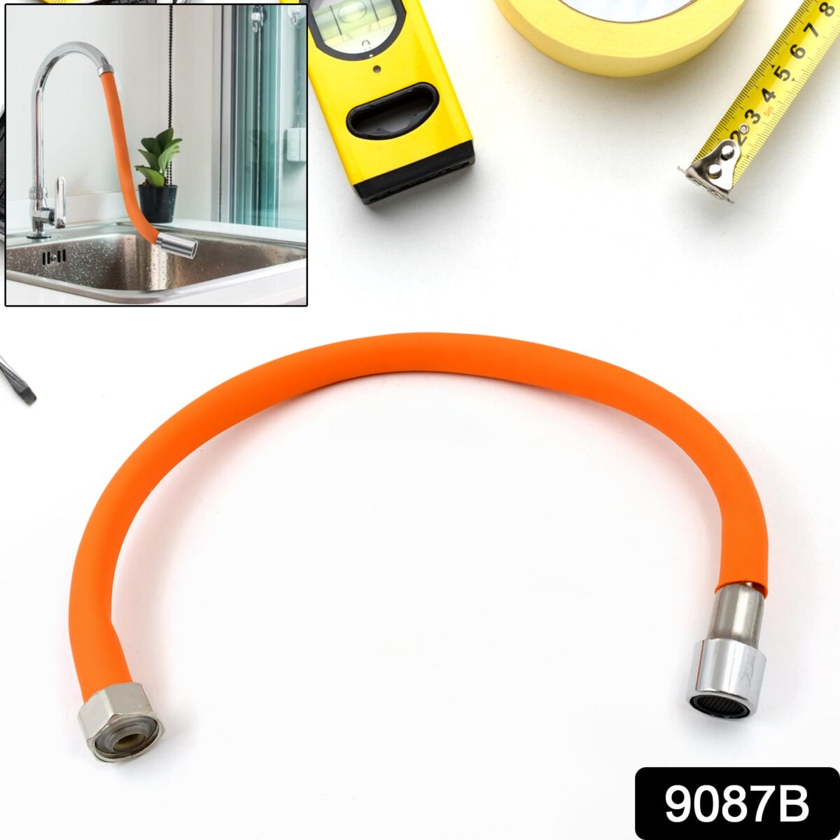 Flexible Water Tap Extender - 360Ã‚Â° Adjustable Foaming Extension Tube with Connector (46cm) - Image 2