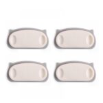 Pig Plug Wire Organizer Cable Holder Clips with Self-Adhesive Pad (4 Pcs Set) - Image 5