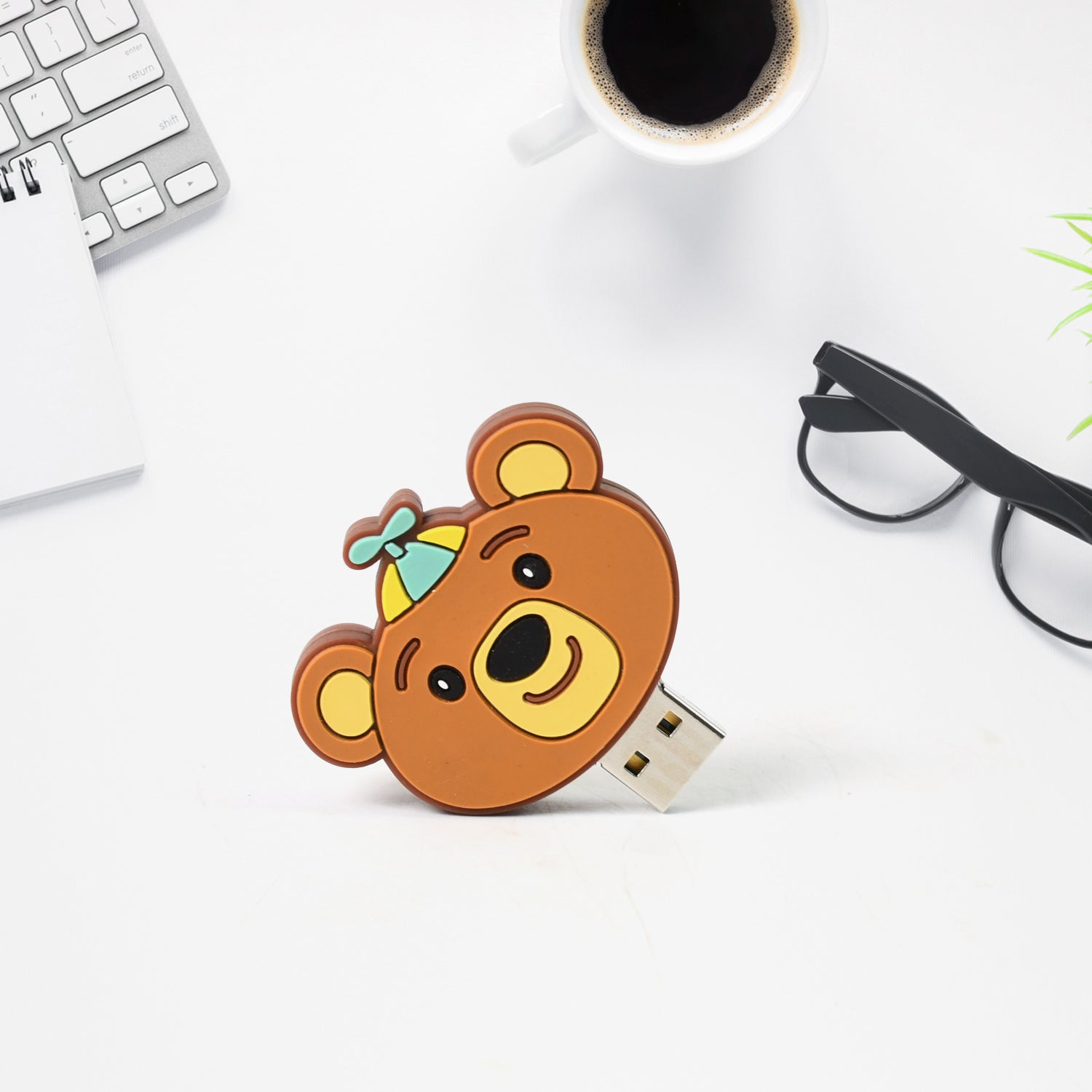 08_40ef7501-0094-48d8-baac-c1106c64abbc.jpg Portable Cartoon Shape Silicone USB Pen drive / Flash disk (15 GB With Baby Rhymes Song / 1 Pc) - Image 4