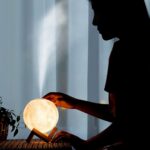 3D 2 in 1 LED Printed Moon Lamp & Aroma Diffuser (1 Pc) - Image 7