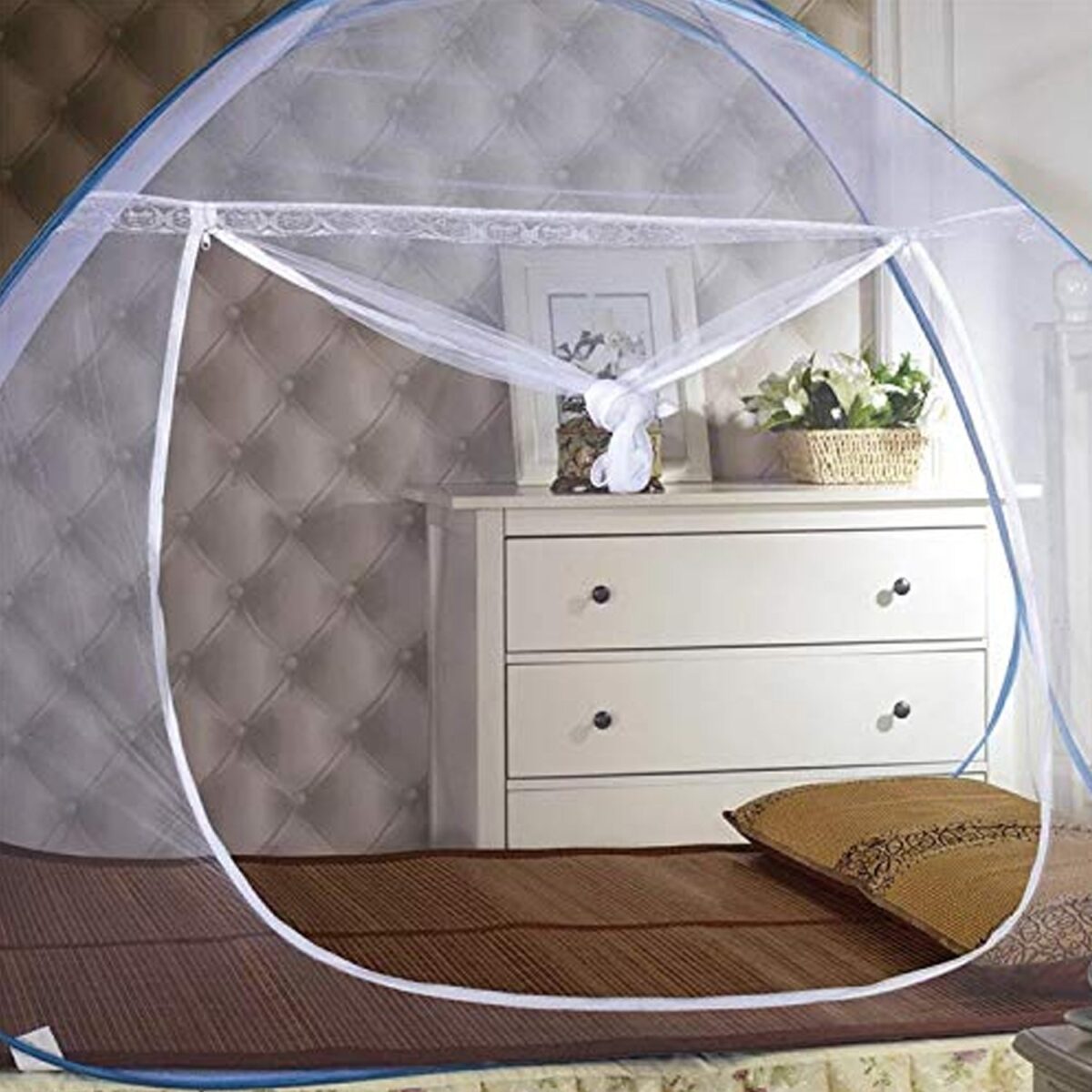 Premium Polyester Foldable Mosquito Net Tent (100 Cm Long / 1 Pc) - Image 9
