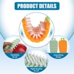 Plastic Fruit & Vegetable Brush (1 Pc) - Image 3