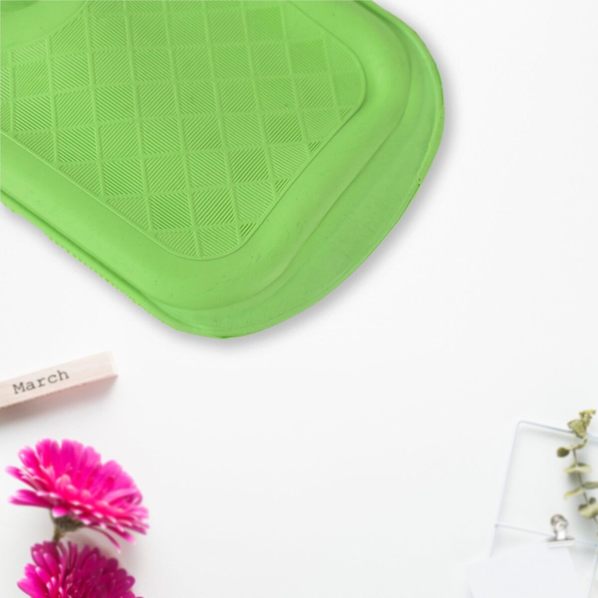 Hot Water Bottle Bag Without Cover For Pain Relief (1 Pc / Mix Design & Color) - Image 3