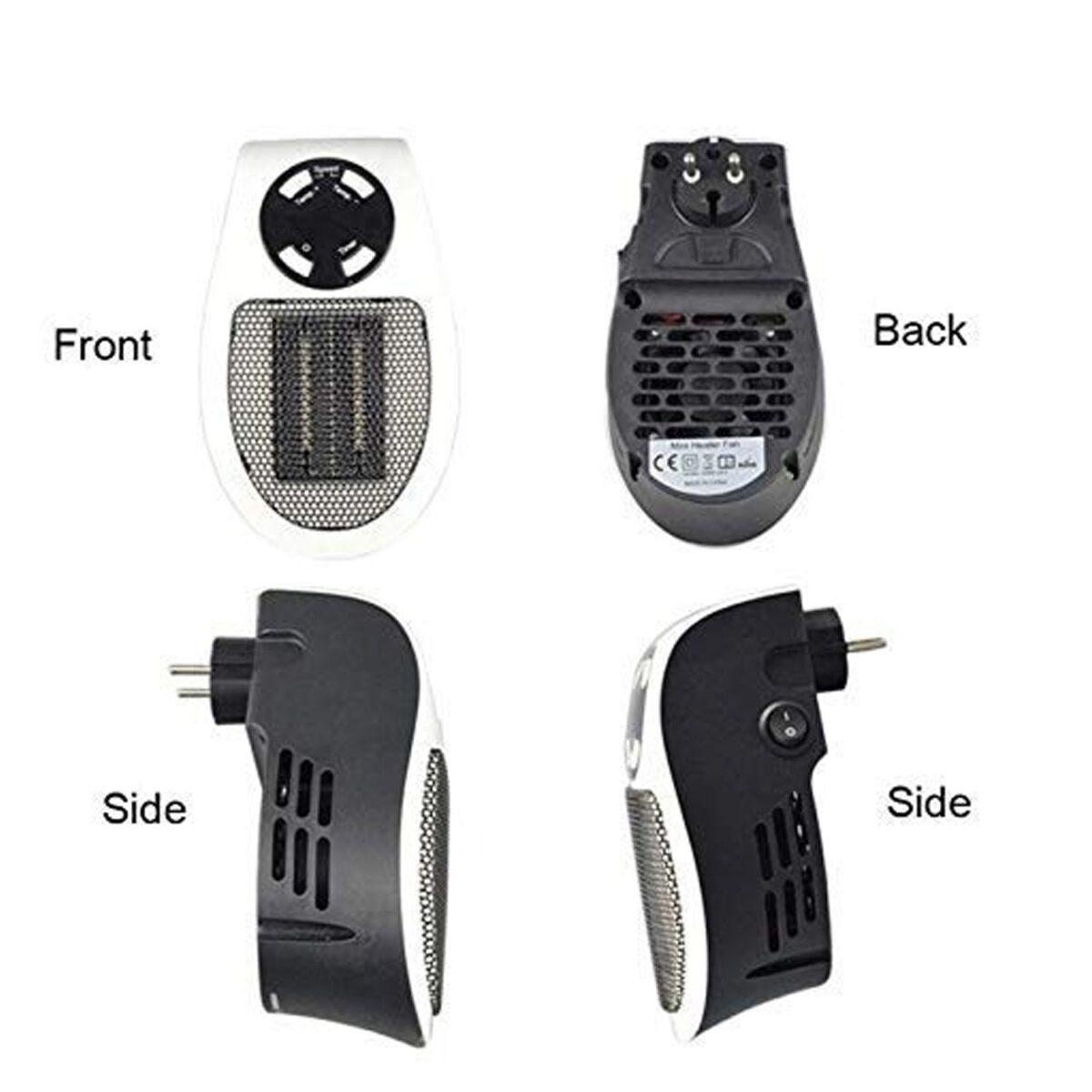 Portable Electric Heater Mini Fan Heater Desktop Household - Image 7