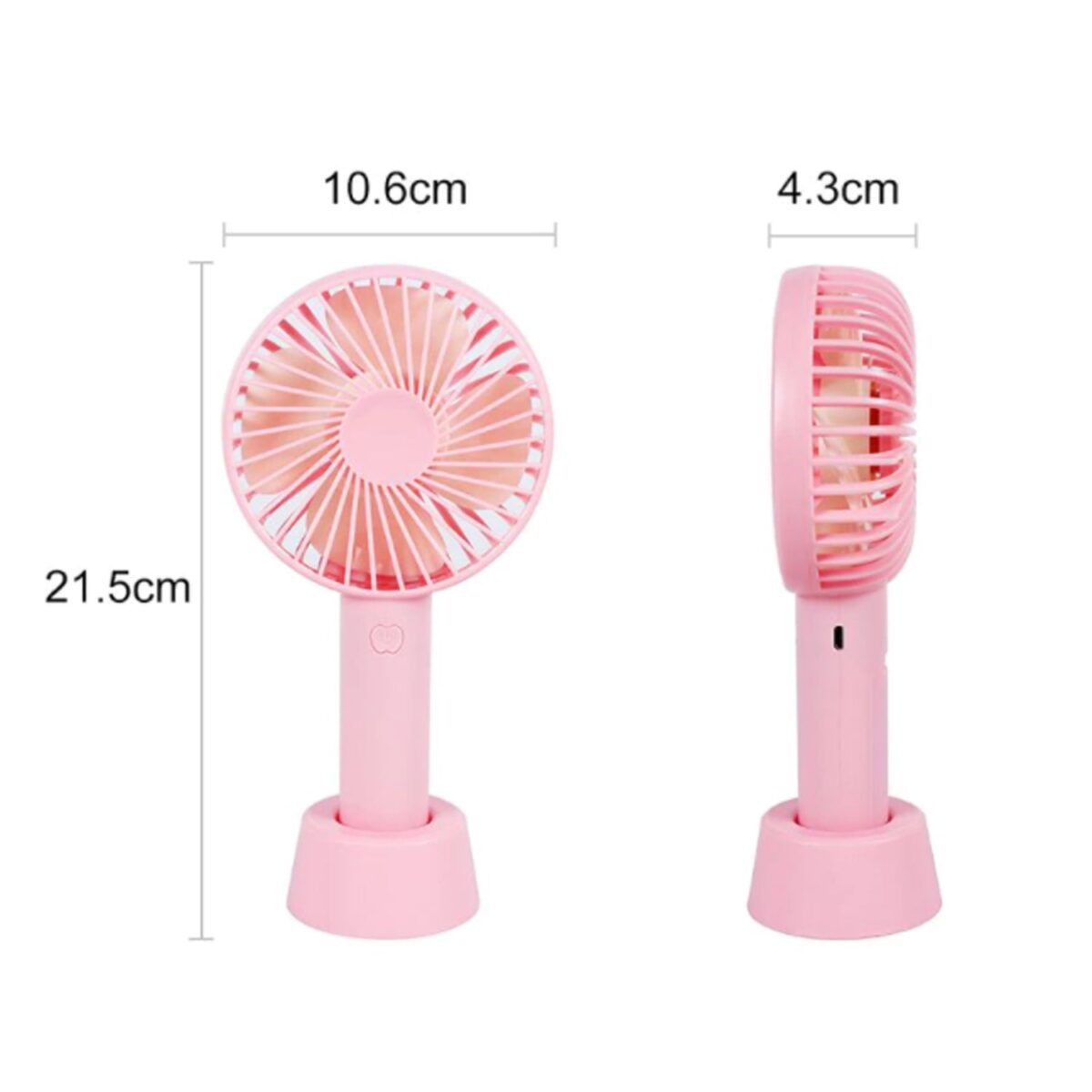 Portable Handheld Fan used in summers in all kinds of places including household and offices etc.(Battery Not Include) - Image 6