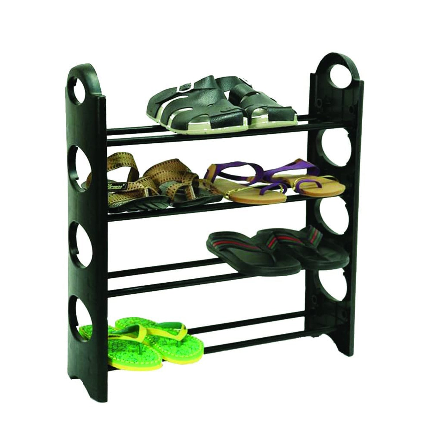 08_7f6f876f-8b49-4783-b12e-ad0d7d84ff30.jpg 4 Shelves Shoe Rack - Image 1