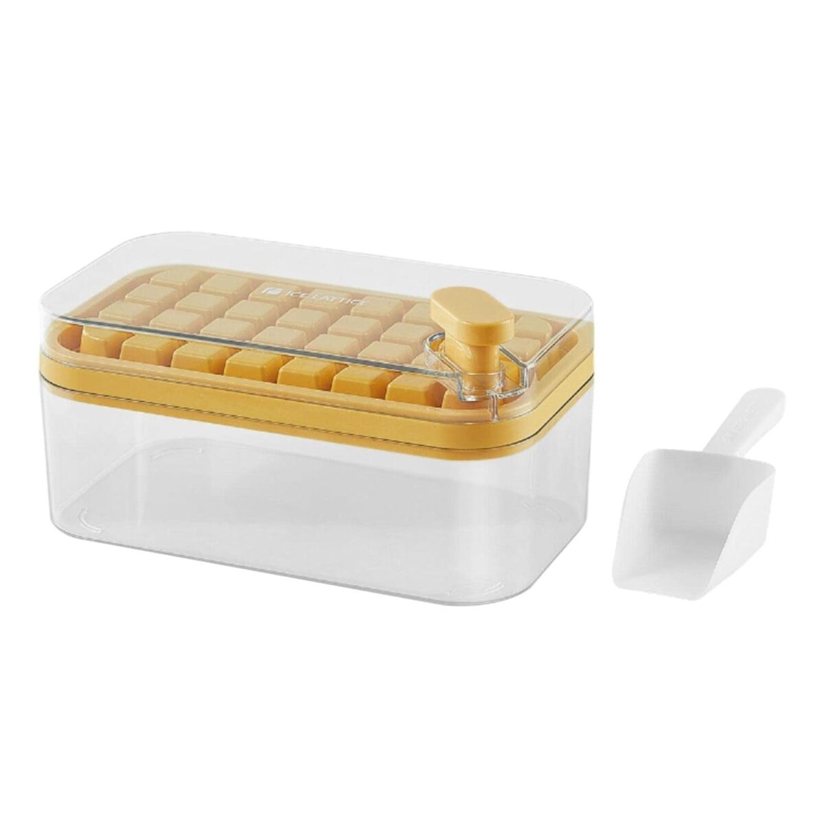Ice Cube Tray with Lid 32 Grid, Storage Box Kitchen Bar Tool (1 Pc) - Image 5