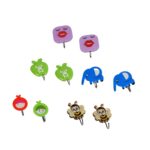 Premium Strong Adhesive Wall Hooks Set of 10 - Image 4