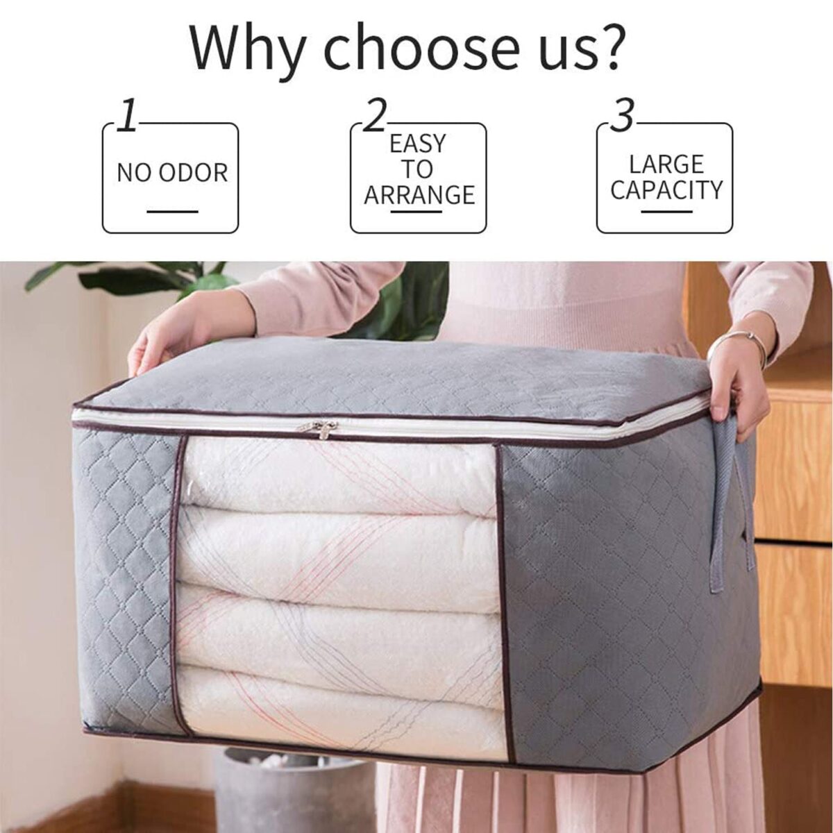 Travel Storage Bag Ã¢â‚¬â€œ Multipurpose Organizer for Clothes & Stuff (1 Pc) - Image 8