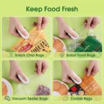 Mini Bag Sealer, 2 in 1 Seal & Cutter Heat Sealers - Image 5