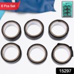 General Electrical Tape, All purpose PVC electrical tape (6 Pcs Set) - Image 2