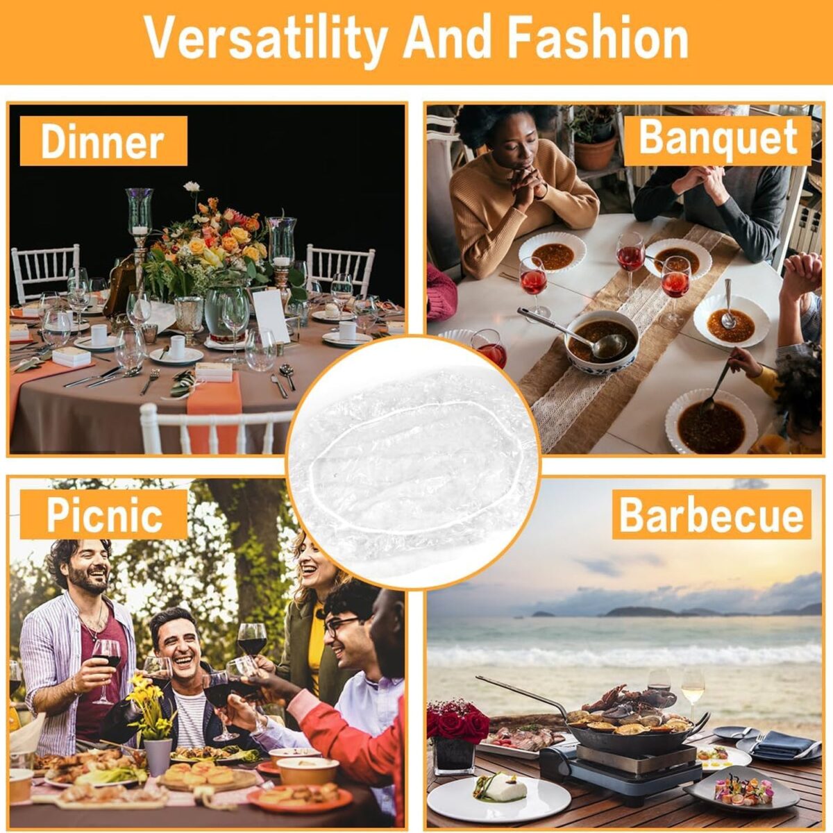 Medium Elastic Table Cover Bag, Table Protector Bag 1.4 Mtr. (10 Pcs Set) - Image 9