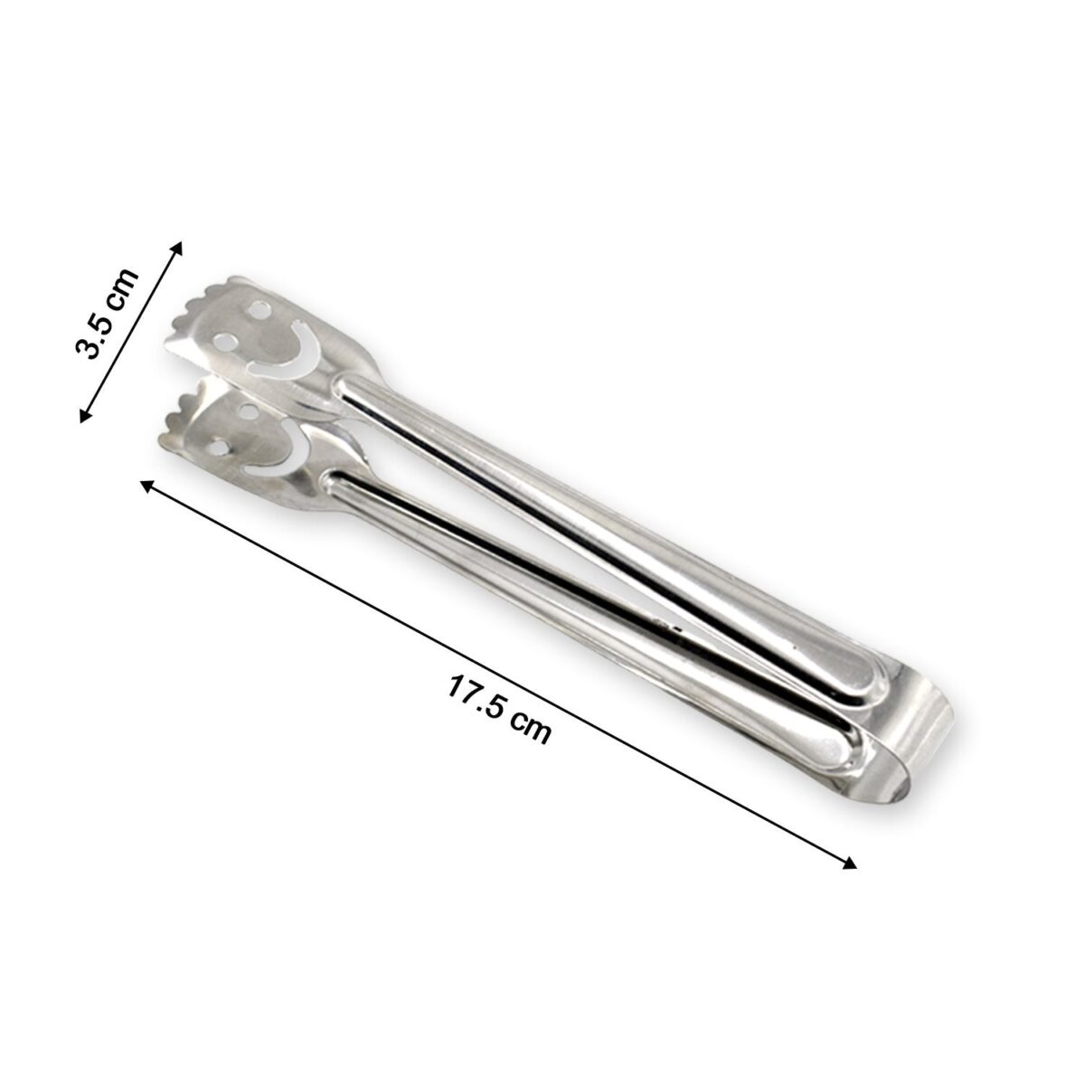 Smiley Stainless Steel Multipurpose Utility Tong (1Pc Only) - Image 5