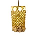 Large Dimond Layer Golden Jhoomer For Home Decoration - Image 4