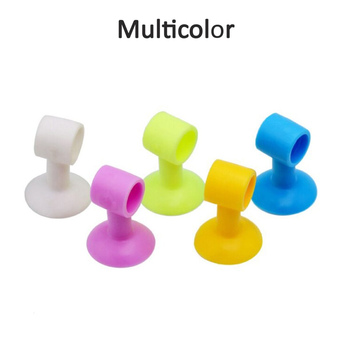 Door Stopper Mini Anti-Collision Silicone Door Handle Crash Pad (Pack of 100Pc) - Image 12