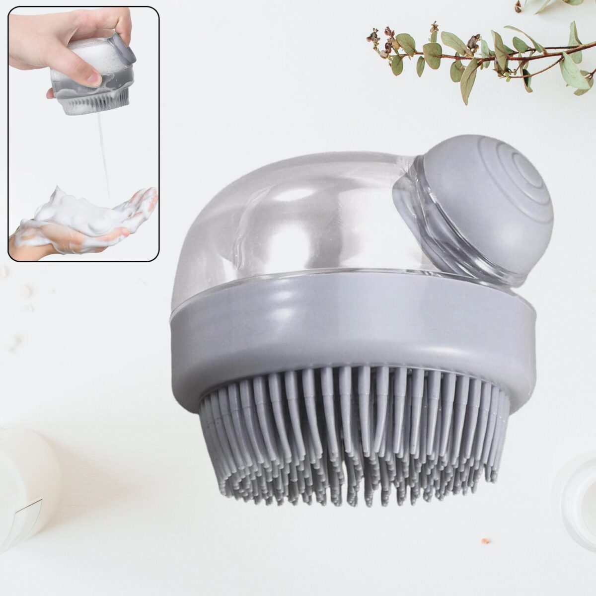 Head Scalp Massager Shampoo Brush (1 Pc) - Image 1
