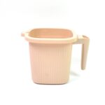 Plastic Square Bath Water Mug (1 Pc / 1000 ML / Mix Color) - Image 5