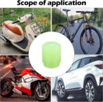Tyre Valve Caps Luminous Glow Car Tire Valve Cap Covers vaal cap (100 Pcs Set) - Image 7