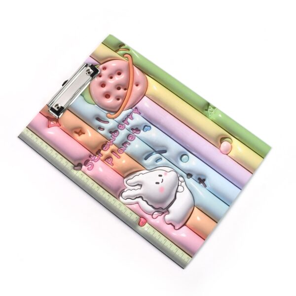 Wooden Paper Clipboard Writing Pad with Clip (1 Pc / 31Ã—22 Cm)